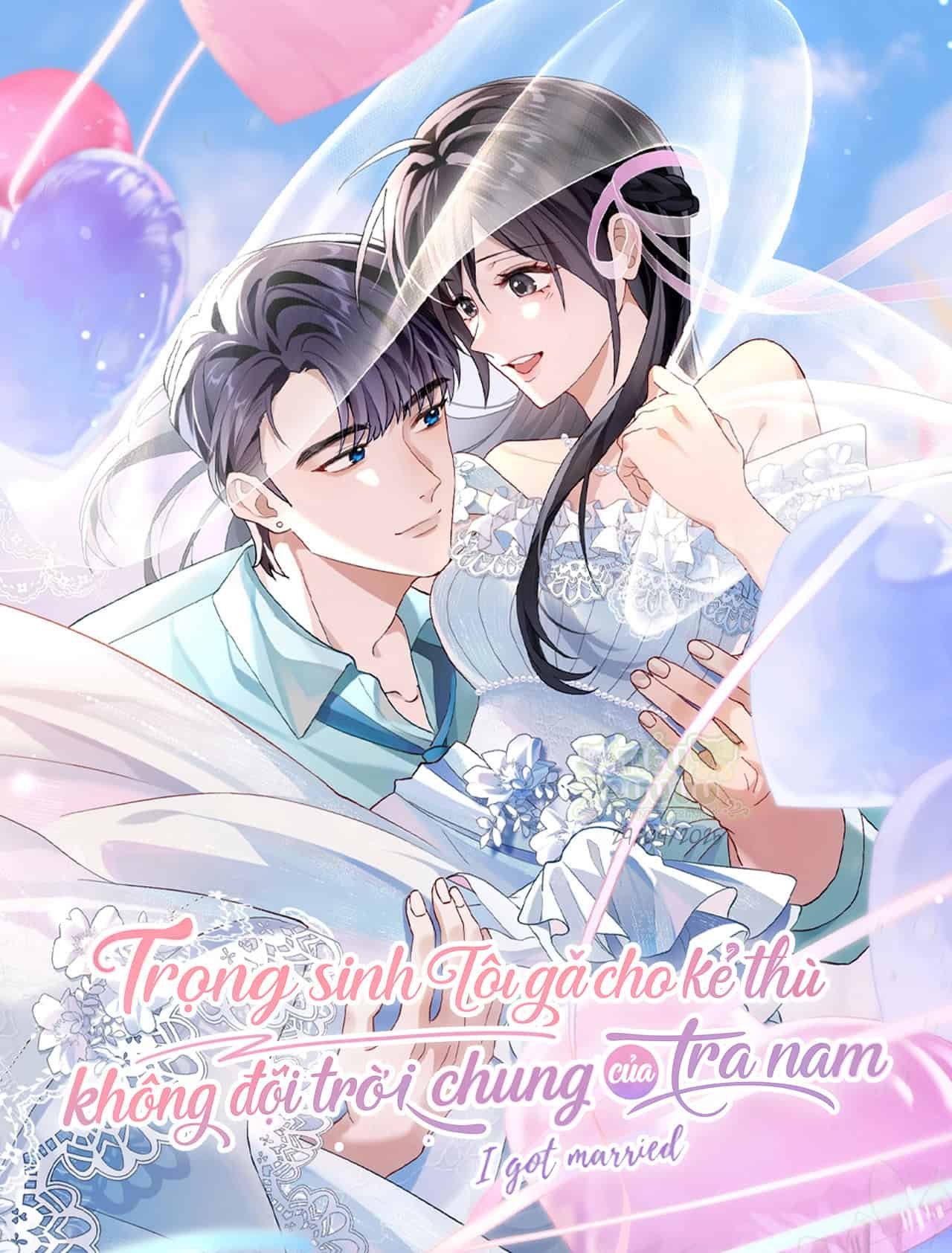 ẢNH BÌA ĐÃ EDIT CỦA (重生后我嫁给了渣男的死对头)